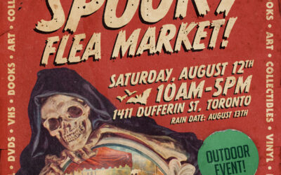 Join us August 12th for the 5th Annual “SPOOKY FLEA MARKET”