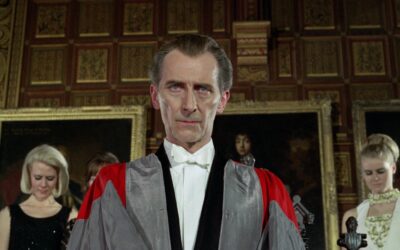 Severin’s “CUSHING CURIOSITIES” boxed set brings the horror star’s rarely seen films to Blu-ray; complete art & details