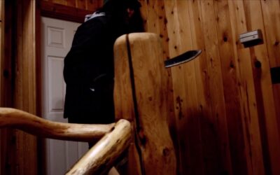 Exclusive clip: The “PIGLADY” wields a big blade