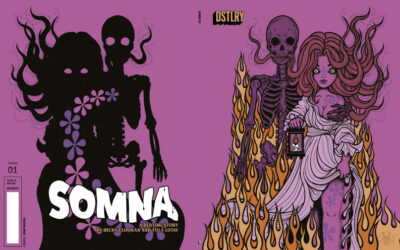 Exclusive Cover Debut: BECKY CLOONAN & TULA LOTAY UNITE FOR EROTIC FOLK-COMIC “SOMNA” FROM DSTLRY