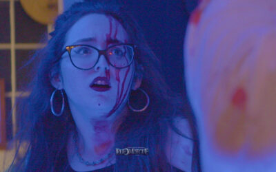 Exclusive photos, plus poster and trailer: Thanksgiving slasher “WHEN THE TRASH MAN KNOCKS”