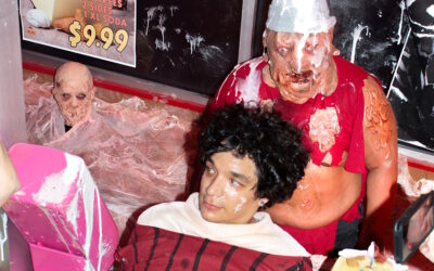 Visiting the set of “FLAPJAX”: Bad Taste Video Cooks Up a Fast Food Horror Comedy With A Punk Rock Edge