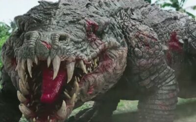 What a croc! “CROCODILE ISLAND” gets a trailer, “TIK/CROC” is announced with poster