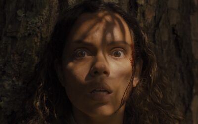 New trailer and poster: The woods are “LOVELY, DARK, AND DEEP” for “BARBARIAN” star