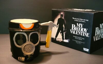 CRYPTIC COLLECTIBLES: HAVE A CUP OF COFFEE WITH HARRY WARDEN WITH GUTTER GARBS’ NEW OFFICIALLY LICENSED “MY BLOODY VALENTINE” SCULPTED CERAMIC MUG