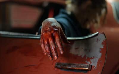 Exclusive photos, plus trailer and comments: Award-winning horror short “RIDE BABY RIDE” drives toward its on-line debut