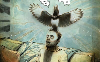 Exclusive art: The monster-stalking saga is collected in Dark Horse’s “THE LONESOME HUNTERS LIBRARY EDITION”