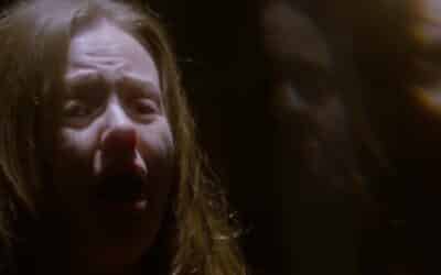 Exclusive alternative poster art for surreal chiller “HOUSE OF SCREAMING GLASS”