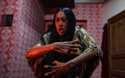 Exclusive photos from “A TOWN CALLED PURGATORY” reveal the Skinwalker and its carnage