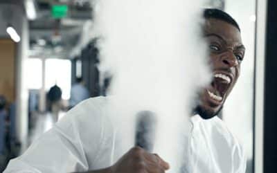 Teaser trailer and poster for horror/comedy short “BURN OUT,” produced by Jamie Lee Curtis
