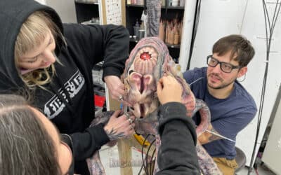 Exclusive Interview and Creature Effects Photos: “HELL HOLE’s” Toby Poser, John Adams and Todd Masters, Part One