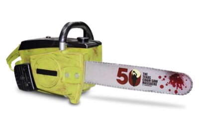 50th Anniversary “TEXAS CHAIN SAW MASSACRE” 4K UHD/Blu-ray set coming from Dark Sky, with chainsaw packaging!