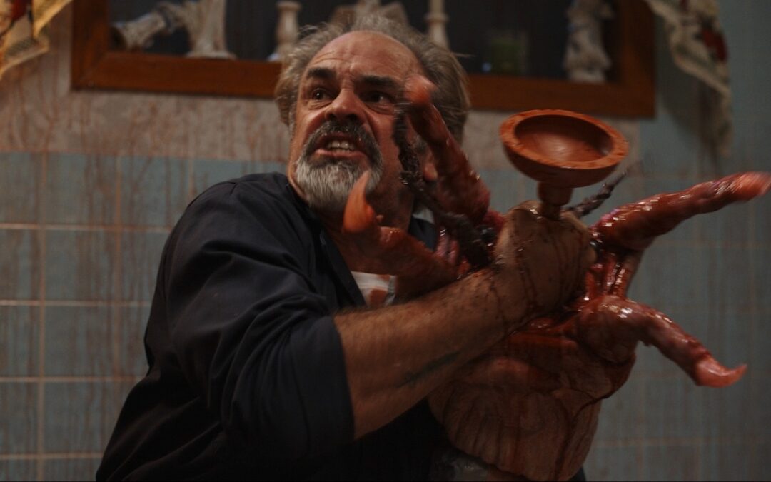 Exclusive trailer, plus release details: You’ll be “SCARED SHITLESS” by a practical tentacle creature