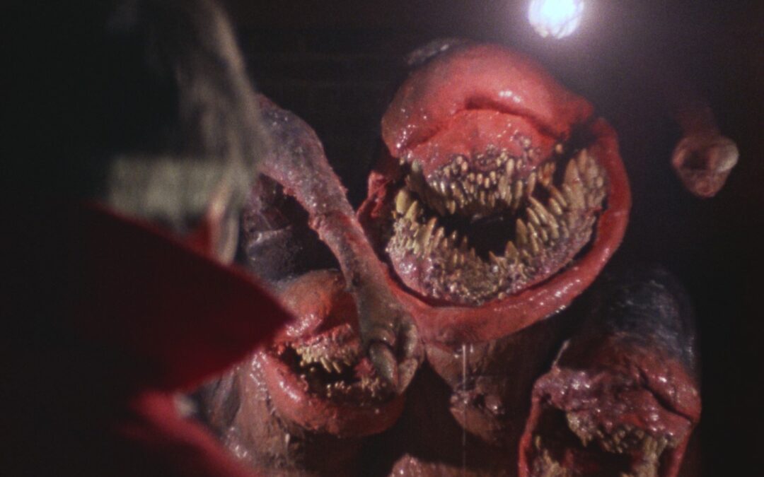 “THE DEADLY SPAWN” are coming to 4K/Blu-ray this month from Synapse Films; full details & art