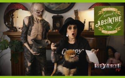 NOW ON RUE MORGUE TV! Andrea Answers You Questions (With A Little Help From The Green Fairy)