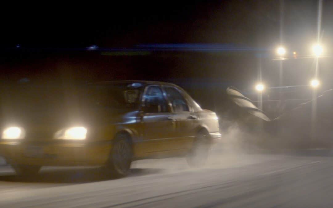 Exclusive clip: Driving in the snow gets far more dangerous in “DELIVERY RUN”