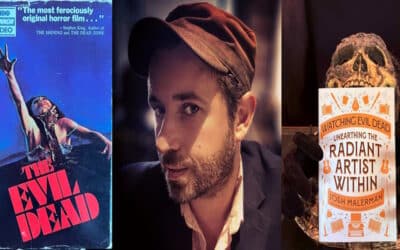 EXCLUSIVE INTERVIEW: AUTHOR JOSH MALERMAN UNEARTHS THE RADIANT ARTIST WITHIN IN “WATCHING EVIL DEAD”