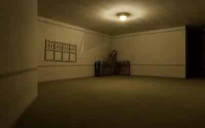 Teaser trailer and poster for “BACKROOMS” are appropriately minimalist