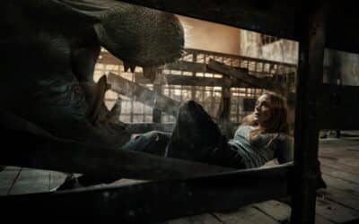 “HUNGRY” hungry hippo stalks human prey in first trailer, plus poster