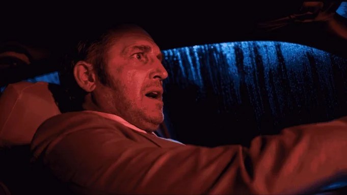 First look promotional image for The Night Driver, Screamfest 2026 opening film