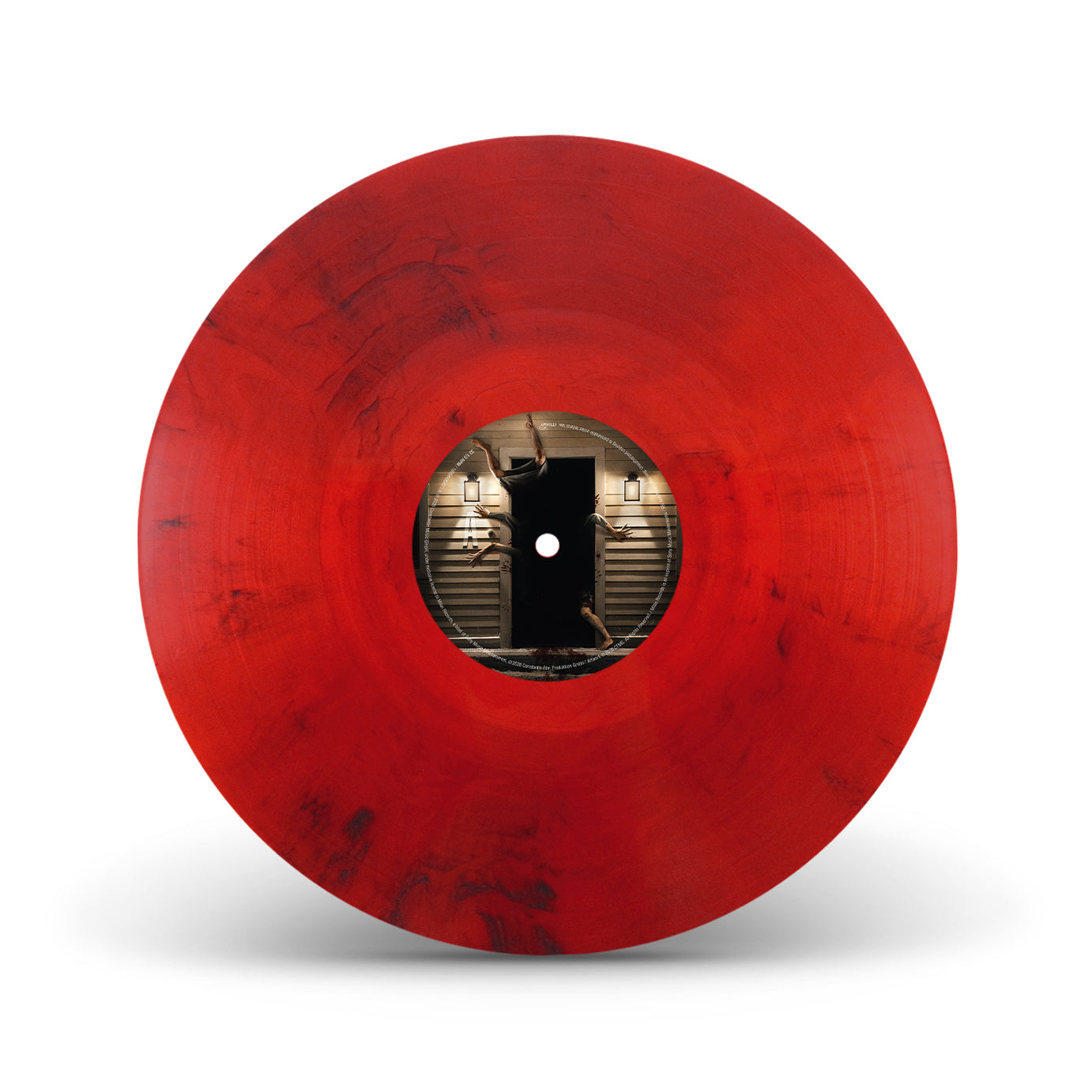 Official product photo of the Resident Evil Original Motion Picture Soundtrack vinyl record from Milan Records