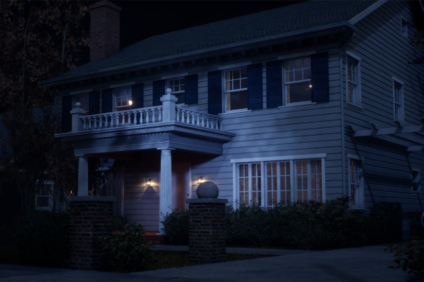 Official key art for Halloween: The Game