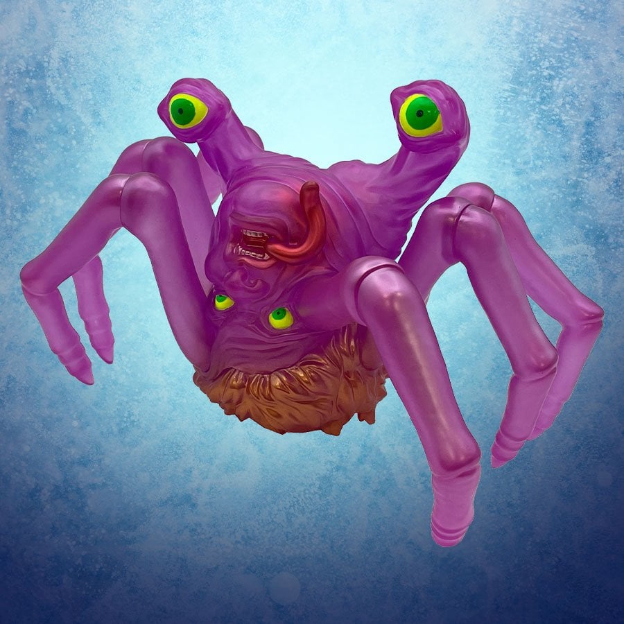 MegaHouse The Thing Spider Head vinyl figure, Limited Color Version, official product photo