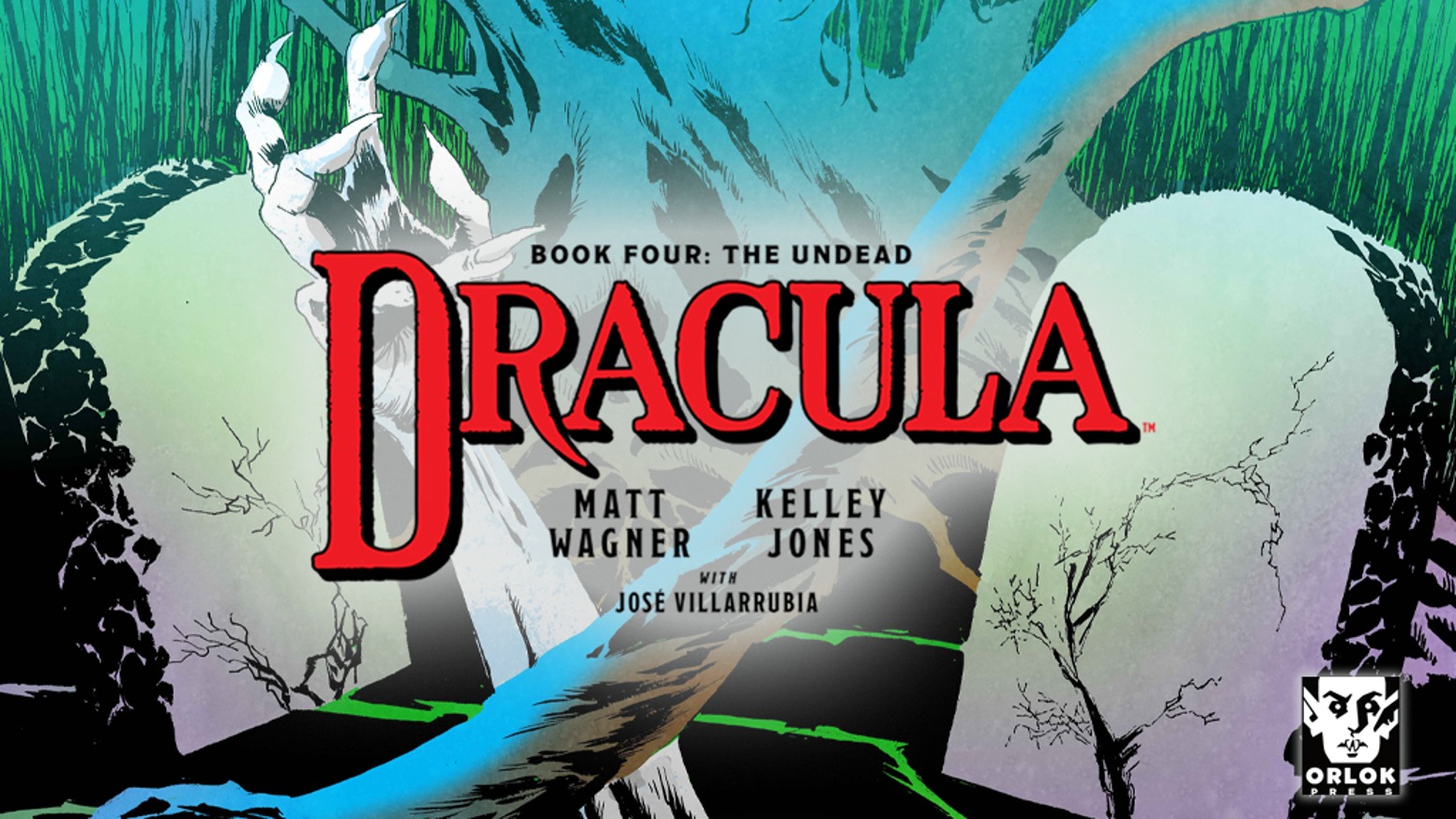 Cover art for Dracula: Book IV — The Undead by Matt Wagner and Kelley Jones