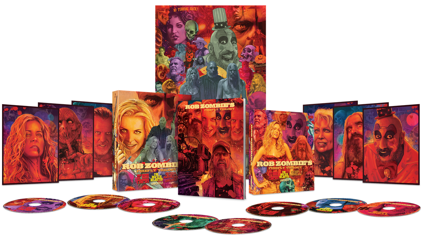 Rob Zombie's Firefly Trilogy 4K Ultra HD box set from Lionsgate