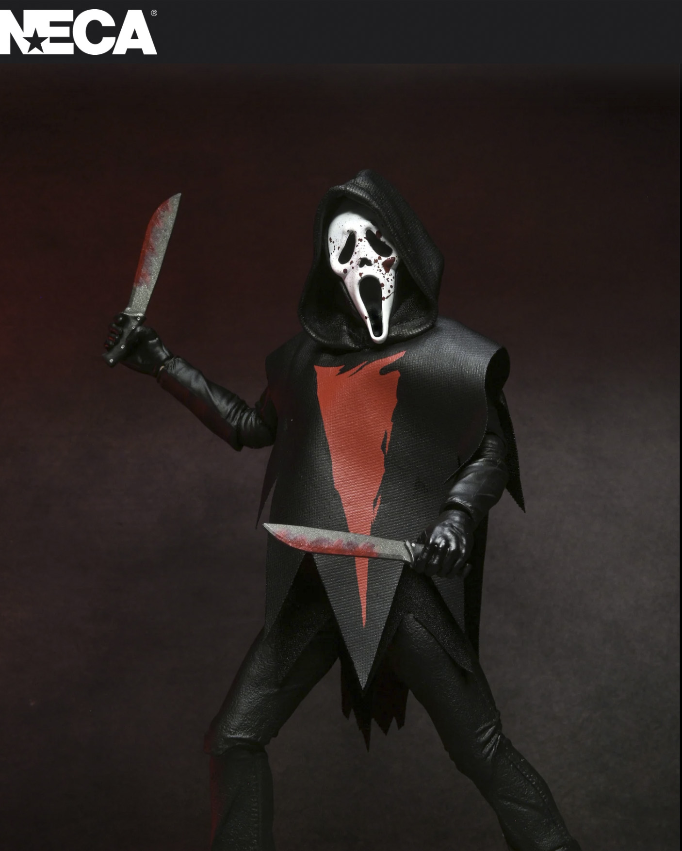NECA Opens Preorders for New "Ghost Face" ULTRAmate Figure - RUE MORGUE