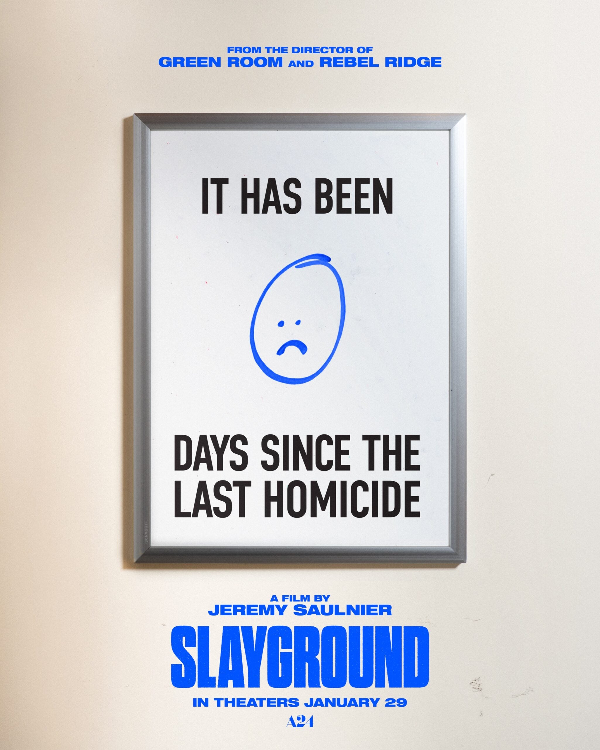 Official poster for A24's Slayground