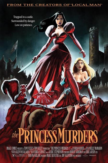 The Princess Murders #1 Cover C, Army of Darkness homage variant by Tim Seeley and Allen Passalaqua